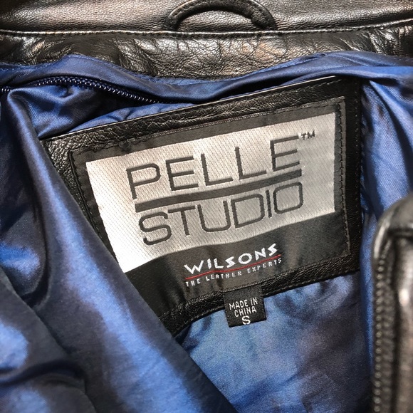 HP!! Black Leather Jacket slim fit - Picture 6 of 6